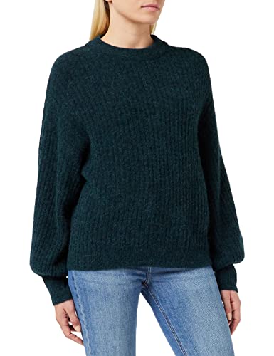 SPARKZ COPENHAGEN Damen Kelby Pullover, Grün-Midnight Green, M von SPARKZ COPENHAGEN