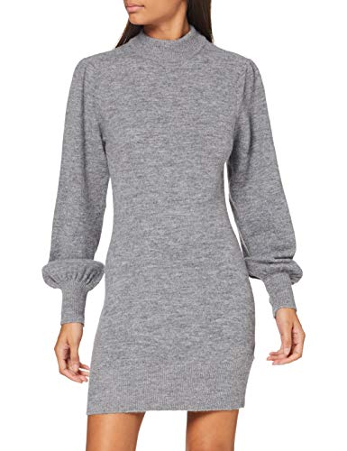 SPARKZ COPENHAGEN Damen Kendra Long Knit Pullover, Grey Melange, M von SPARKZ COPENHAGEN