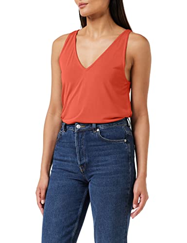 SPARKZ COPENHAGEN Damen Pila Top, Rot (Sunset Red 545), 40 (Herstellergröße: X-Large) von SPARKZ COPENHAGEN