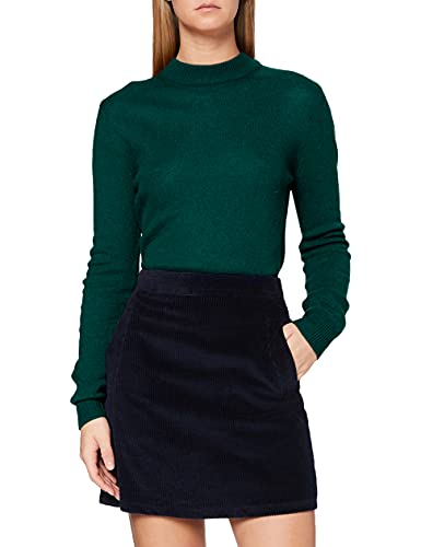 SPARKZ COPENHAGEN Damen Pure Cashmere Turtleneck Rollkragenpullover, Grün (Evergreen 858), 38 (Herstellergröße: Large) von SPARKZ COPENHAGEN