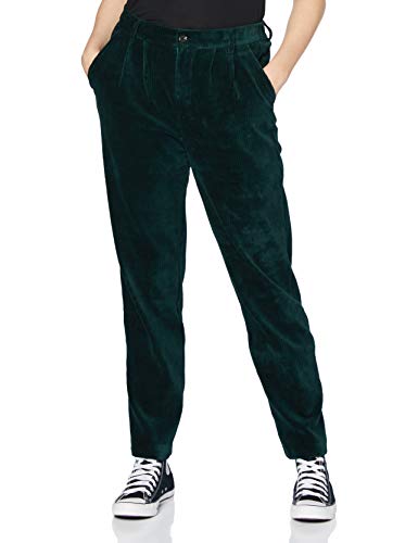 SPARKZ COPENHAGEN Damen Rena Pants Hose, Grün (Evergreen 858), 38 (Herstellergröße: Large) von SPARKZ COPENHAGEN