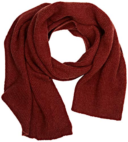 SPARKZ COPENHAGEN Damen Roger Scarf Strickschal, Dark Sienna, One Size von SPARKZ COPENHAGEN