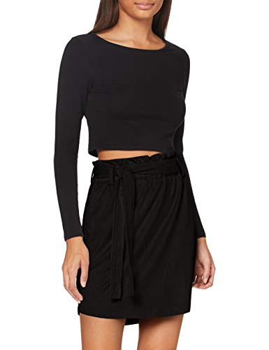 SPARKZ COPENHAGEN Damen Taima Skirt Rock, Schwarz, 36 von SPARKZ COPENHAGEN