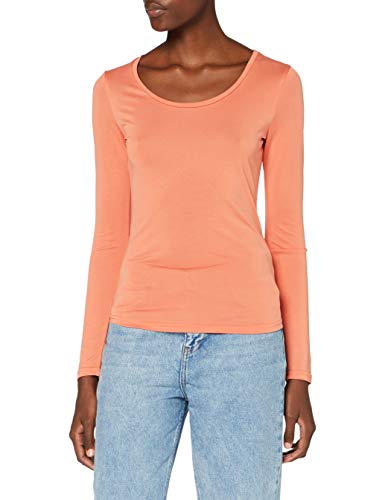 SPARKZ COPENHAGEN Damen Trille Longsleeve T-Shirt, Terracotta, M von SPARKZ COPENHAGEN