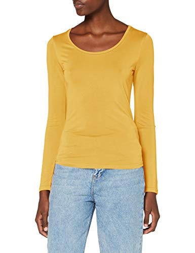 SPARKZ COPENHAGEN Damen Trille Longsleeve T-Shirt, Tuscan Sun, M von SPARKZ COPENHAGEN