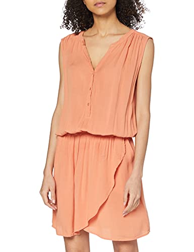 SPARKZ Damen Tarita Short Dress Kleid, Orange (Terracotta), 38 (Herstellergröße: Large) von SPARKZ COPENHAGEN