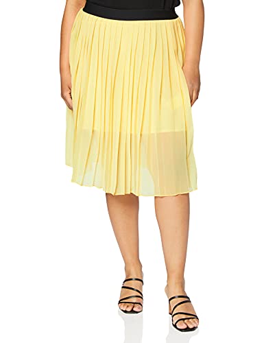 SPARKZ Damen Dorette Skirt Rock, Gelb (Pastel Yellow), 40 (Herstellergröße: X-Large) von SPARKZ COPENHAGEN