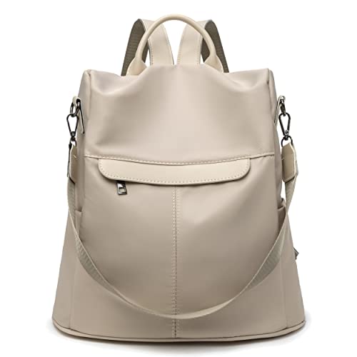 SPEEDEVE Damen Rucksack wasserdichte Anti-Diebstahl Schultertasche,B0299-Khaki von SPEEDEVE