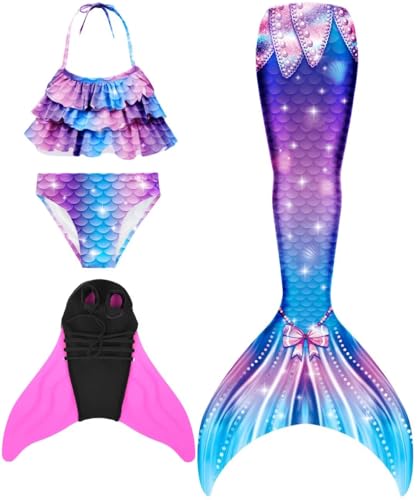 SPEEDEVE Mädchen Bikini Tail 4 Stück Set von SPEEDEVE