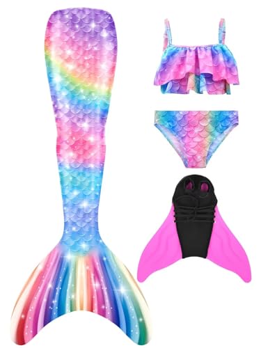 SPEEDEVE Mädchen Bikini Tail 4 Stück Set SPEEDEVE Mädchen Bikini Tail 4 Stück Set von SPEEDEVE