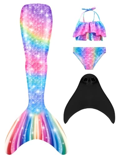 SPEEDEVE Mädchen Bikini Tail 4 Stück Set von SPEEDEVE