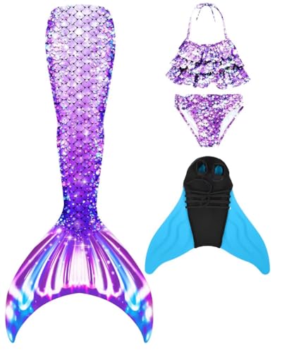 SPEEDEVE Mädchen Bikini Tail 4 Stück Set von SPEEDEVE