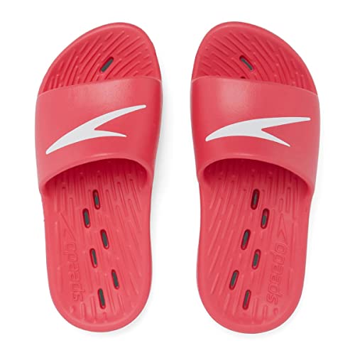 SPEEDOO Speedo Slide Ju Flipflop, Sirenen Rot, 38 EU von Speedo