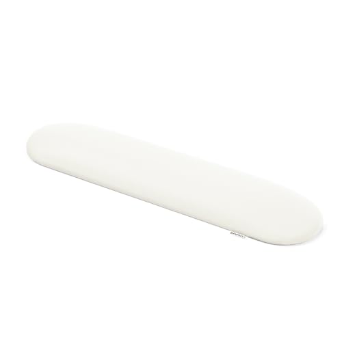 Nagelmaniküre Handauflage, Nagelkissen, Salon Nagel Handauflage Kissen, Maniküre Hand Kissen Nagel Techniker Classic ökologisches Leder, White von SPENVI