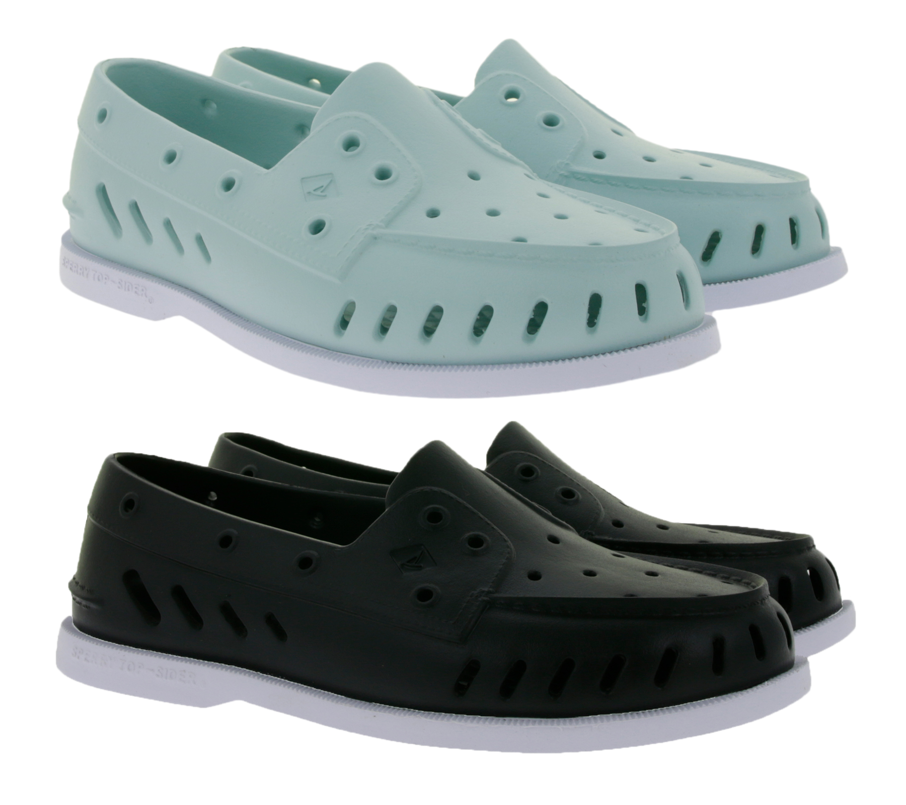 SPERRY Authentic Original Float Wasser-Schuhe Bootsschuhe für Damen oder Herren Wasser-Sandalen Schwarz oder Hellblau von SPERRY
