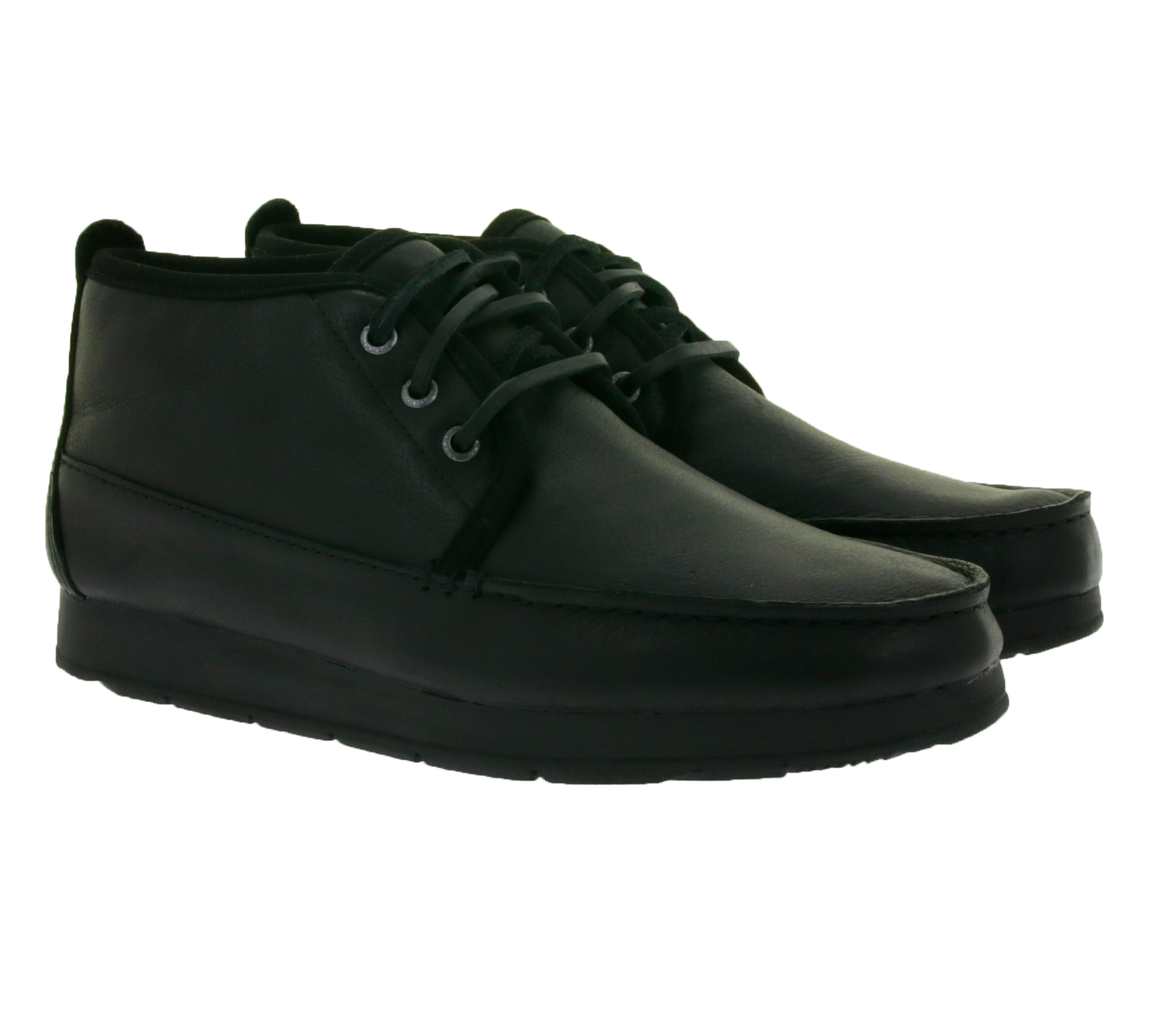 SPERRY Authentic Original Moc-Sider Chukka Herren Echtleder-Boots mit Gore-Konstruktion STS24648 Schwarz von SPERRY