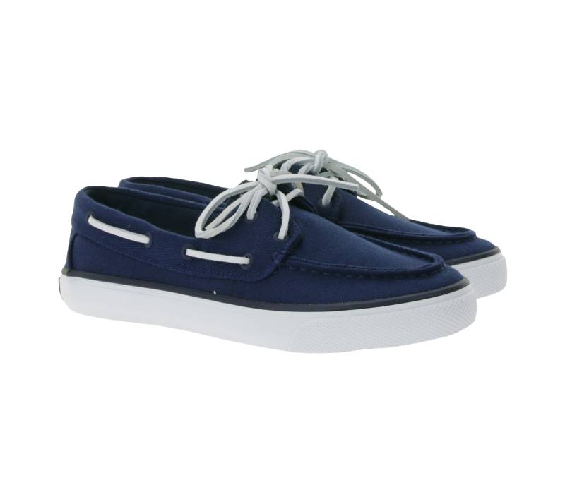 SPERRY Bahama 2.0 Canvas Boots-Schuhe nachhaltige Damen Freizeit-Schuhe mit Memory-Schaum Sohle STS88706 Navy von SPERRY