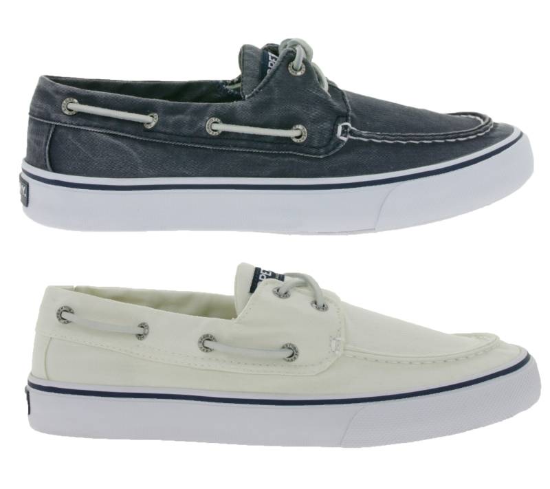 SPERRY Bahama II SW Herren Bootsschuhe Leinen-Schuhe in verschiedenen Farben von SPERRY