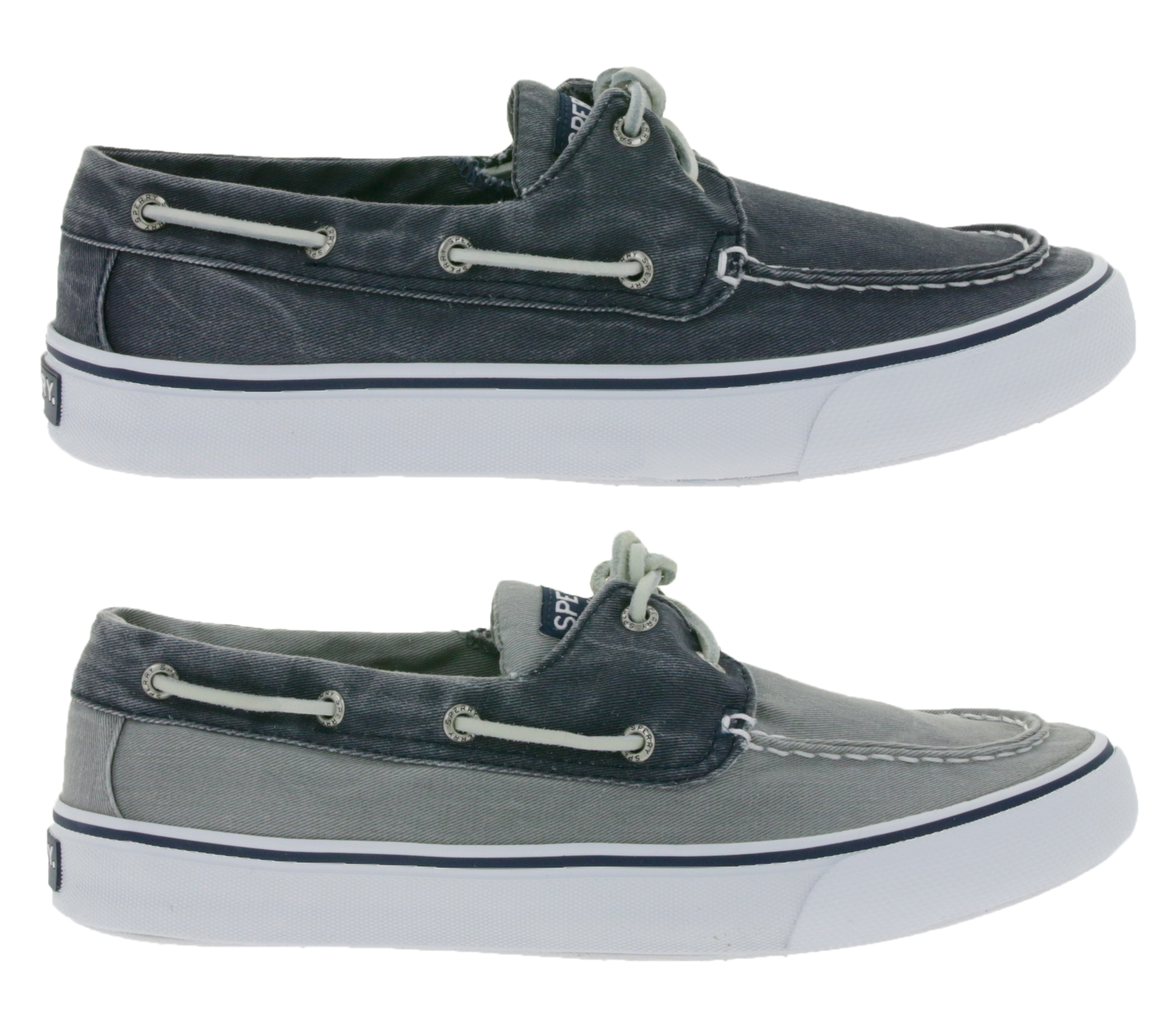 SPERRY Bahama II SW Herren Sommer-Halbschuhe Bootsschuhe Canvas-Schuhe Navy oder Grau/Blau SPERRY Bahama II SW Herren Sommer-Halbschuhe Bootsschuhe Canvas-Schuhe Navy oder Grau/Blau von SPERRY