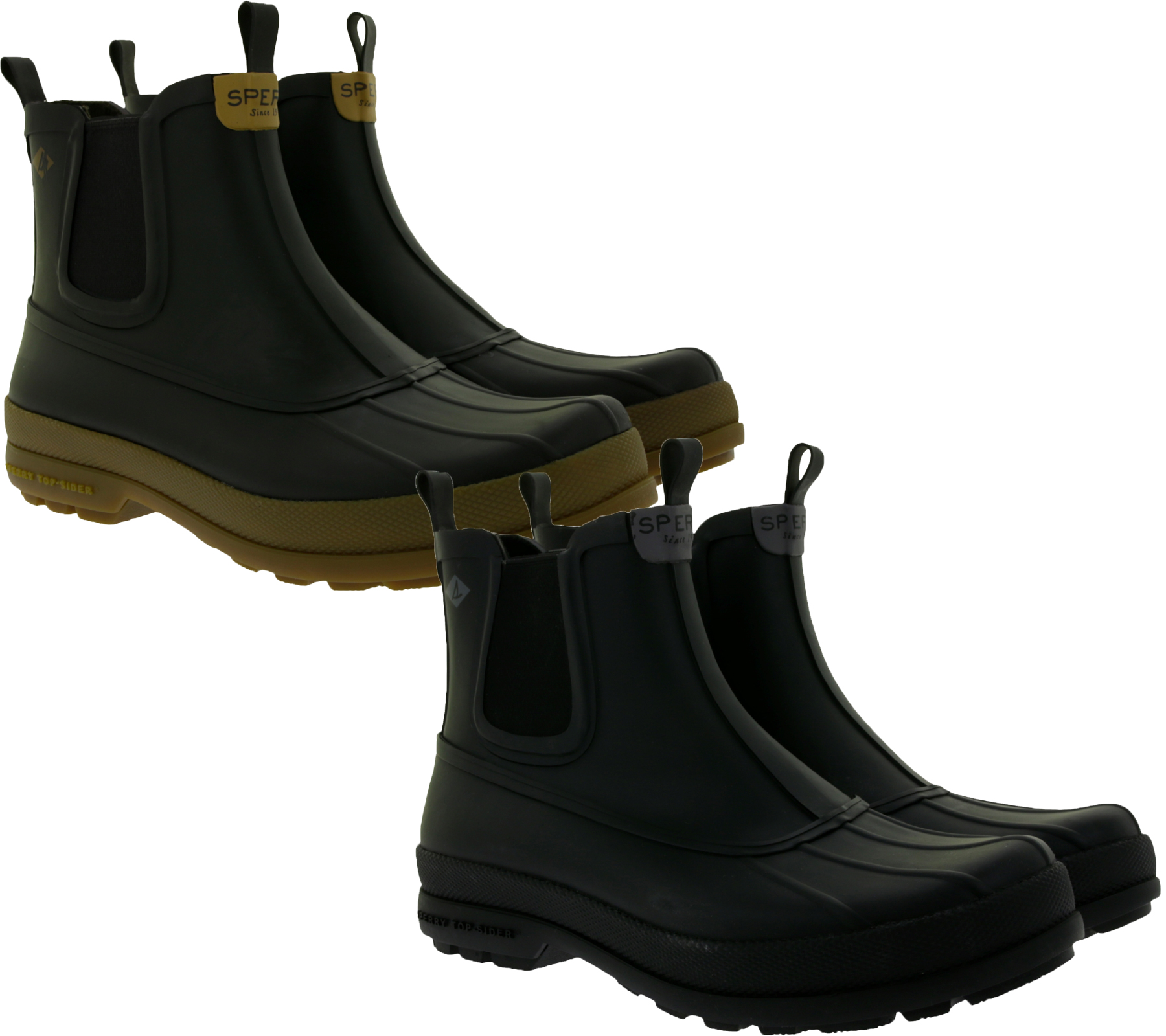 SPERRY Cold Bay wasserdichte Herren Chelsea-Stiefelette mit Memory Foam Sohle Braun oder Schwarz von SPERRY