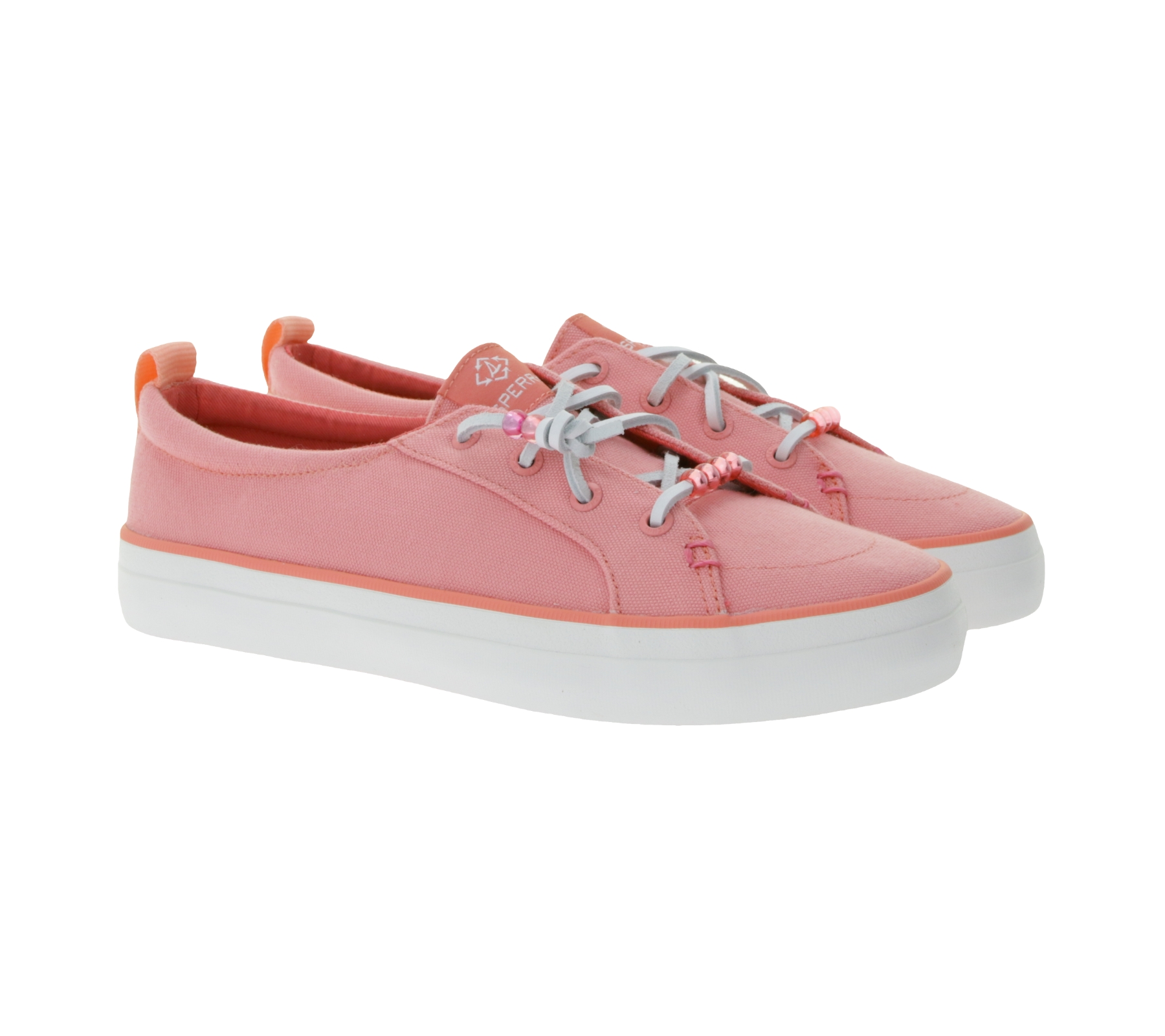 SPERRY Crest Vibe Canvas Damen Freizeit-Sneaker nachhaltige Alltags-Schuhe Schlupf-Schuhe STS88469 Flamingo Pink SPERRY Crest Vibe Canvas Damen Freizeit-Sneaker nachhaltige Alltags-Schuhe Schlupf-Schuhe STS88469 Flamingo Pink von SPERRY