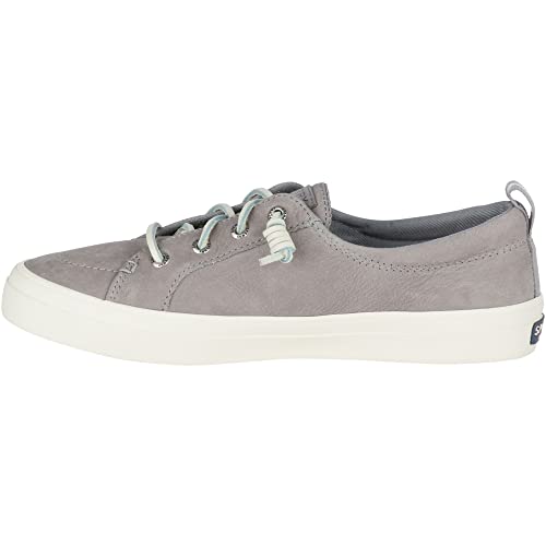 SPERRY Damen Crest Vibe Washable Leather Turnschuh, grau von SPERRY