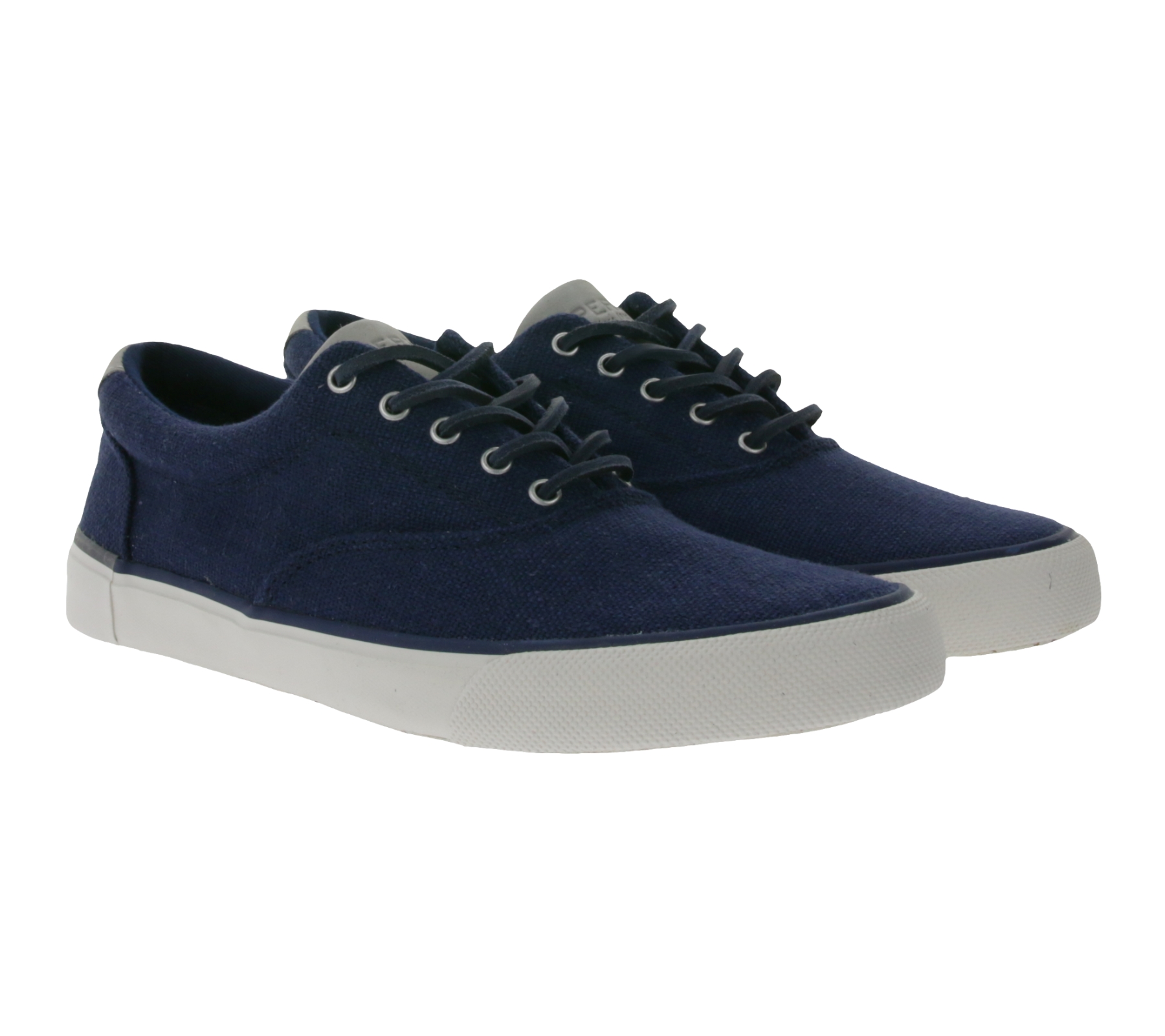 SPERRY Striper II CVO Baja Seacycled nachhaltiger Herren Canvas-Sneaker mit Wave-Siping-Technologie STS25169 Navy von SPERRY