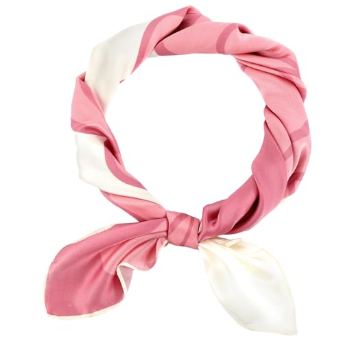 SPFASZEIV 100% Natürliche Maulbeerseide Schal Damen 68×68 cm Quadratisch Seidentuch Leicht Halstuch Seide für Frauen von SPFASZEIV