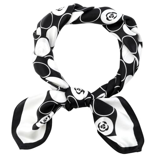 SPFASZEIV 100% Natürliche Maulbeerseide Schal Damen 68×68 cm Quadratisch Seidentuch Leicht Halstuch Seide für Frauen von SPFASZEIV