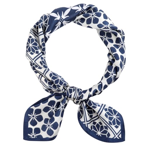 SPFASZEIV 100% Natürliche Maulbeerseide Schal Damen 68×68 cm Quadratisch Seidentuch Leicht Halstuch Seide für Frauen von SPFASZEIV