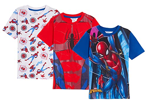 Jungen 3er Pack Spiderman T-Shirts 3-4 Jahre (Packung mit 3). von SPIDER-MAN