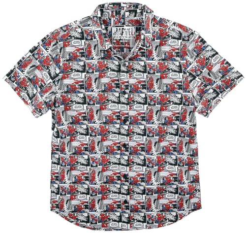 SPIDER-MAN-Man Kids - Comic Style Unisex Hemd Multicolor 152 von SPIDER-MAN