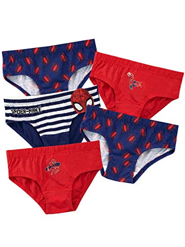 Spiderman Jungen Unterwäsche Packung mit 5 Mehrfarbig 116 Spiderman Jungen Unterwäsche Packung mit 5 Mehrfarbig 116 von SPIDER-MAN