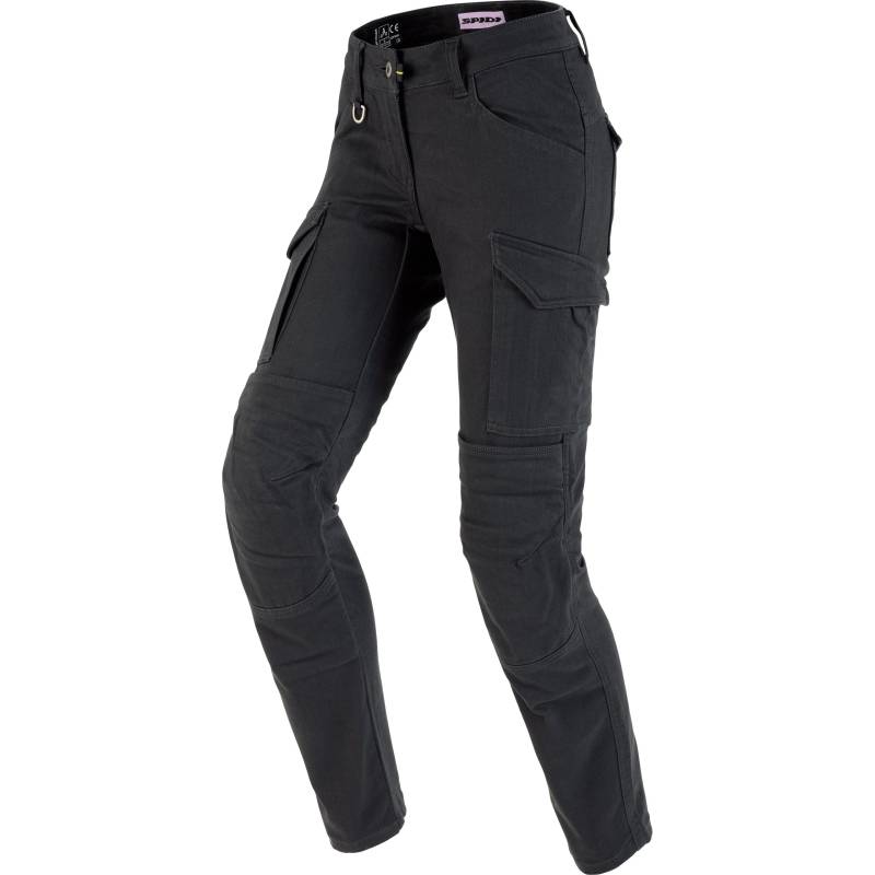 SPIDI SPIDI Pathfinder Damen Jeanshose anthrazit 34/34 Herrenanthrazit34/34 - Motorradbekleidung - Motorradhosen von SPIDI