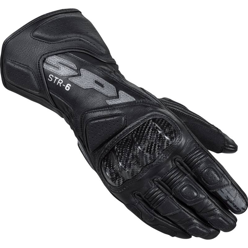 SPIDI STR-6 Lederhandschuh lang schwarz XL Herren von SPIDI