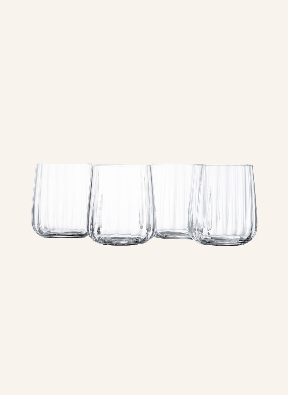 Spiegelau 4er-Set Trinkgläser transparent von SPIEGELAU