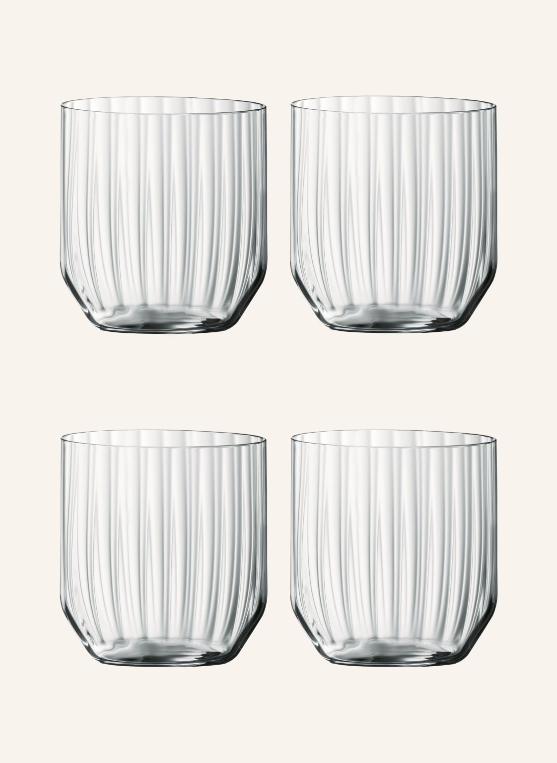 Spiegelau 4er-Set Whiskygläser Linear transparent Spiegelau 4er-Set Whiskygläser Linear transparent von SPIEGELAU
