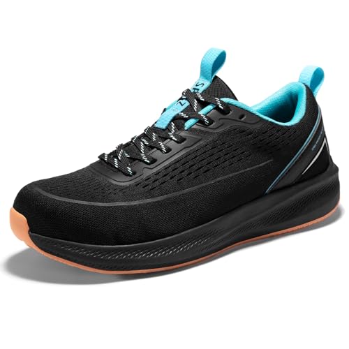 SPIEZ Arbeitsschuhe Herren, Nicht Stahlkappenschuhe Leicht Atmungsaktive Orthopädische Einlegesohlen Sicherheitsschuhe Schwarz EU40-46 SPIEZ Arbeitsschuhe Herren, Nicht Stahlkappenschuhe Leicht Atmungsaktive Orthopädische Einlegesohlen Sicherheitsschuhe Schwarz EU40-46 von SPIEZ
