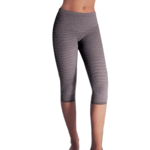 SPIKECELL Anti Cellulite Leggings Damen 3/4 Elektromagnetische Therapie - Low Waist, Reaktiviert die Mikrozirkulation in den Beinen, Absetzbares Medizinisches Gerät - Made in Italy von SPIKE-CELL