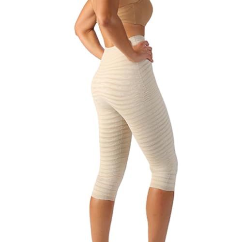 SPIKECELL Anti Cellulite Leggings Damen 3/4 Elektromagnetische Therapie - Low Waist, Reaktiviert die Mikrozirkulation in den Beinen, Absetzbares Medizinisches Gerät - Made in Italy von SPIKE-CELL