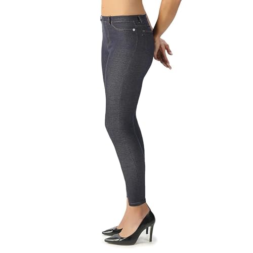 gafitex – Spike-Cell Jeans Woman – Die Jeans des Wohlbefindens Stützeffekt und Modellieren auf Bauch und Hüfte. L blau (Blau, M) von SPIKE-CELL