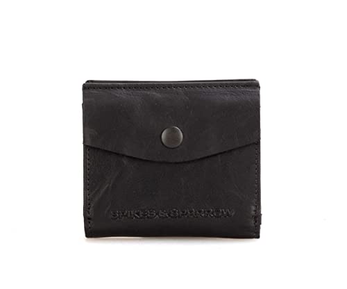 RFID Geldbörse Small - Illinois - Schwarz von Spikes & Sparrow