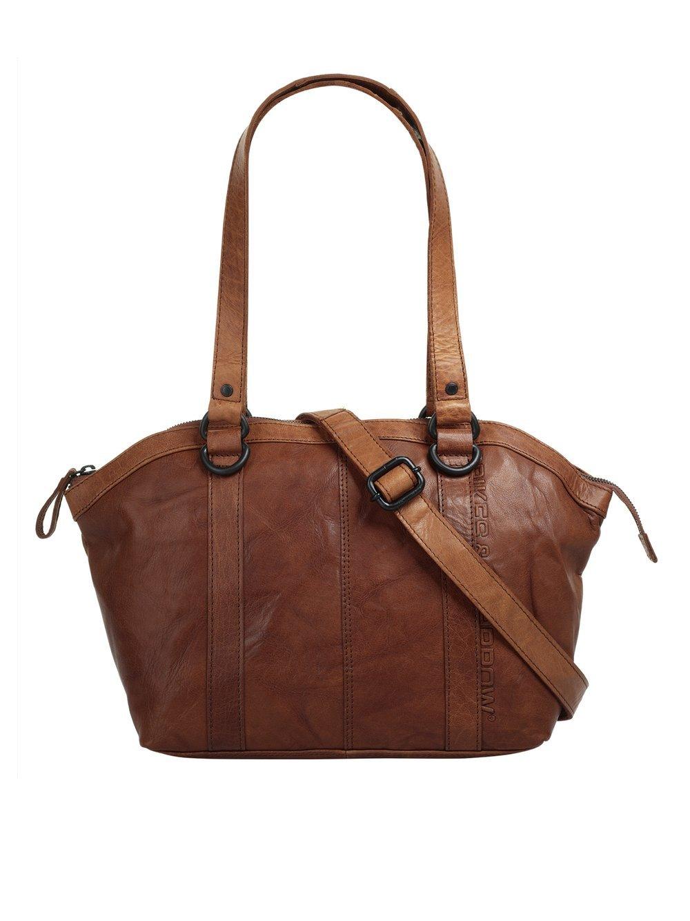 Spikes & Sparrow Handtasche Damen Leder, cognac von SPIKES & SPARROW