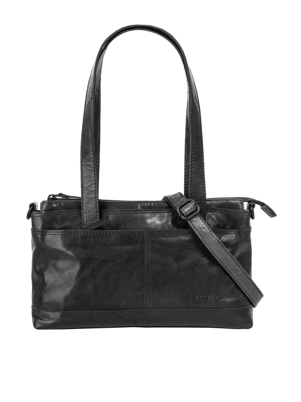 Spikes & Sparrow Handtasche Damen Leder, schwarz von SPIKES & SPARROW