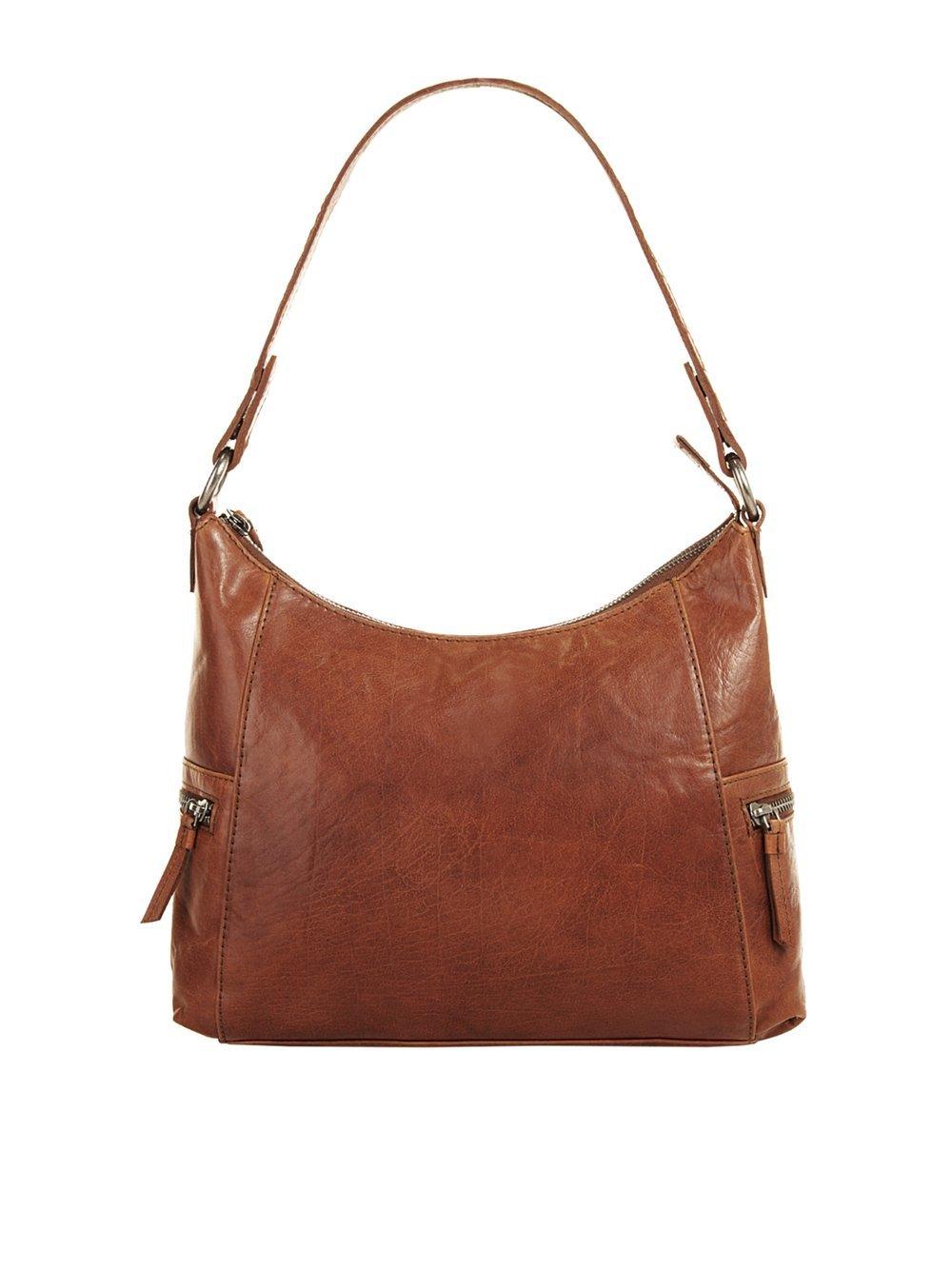 Spikes & Sparrow Shopper Damen Leder, cognac von SPIKES & SPARROW