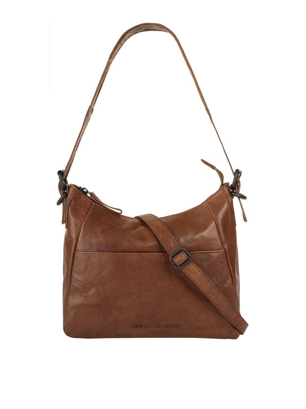 Spikes & Sparrow Shopper Damen Leder, cognac von SPIKES & SPARROW