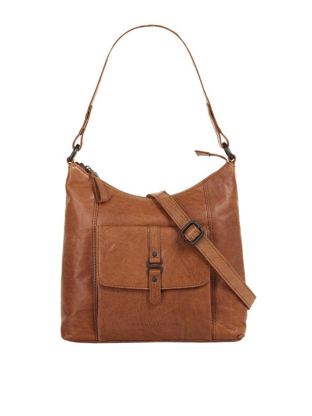 Spikes & Sparrow Shopper Damen Leder, cognac von SPIKES & SPARROW