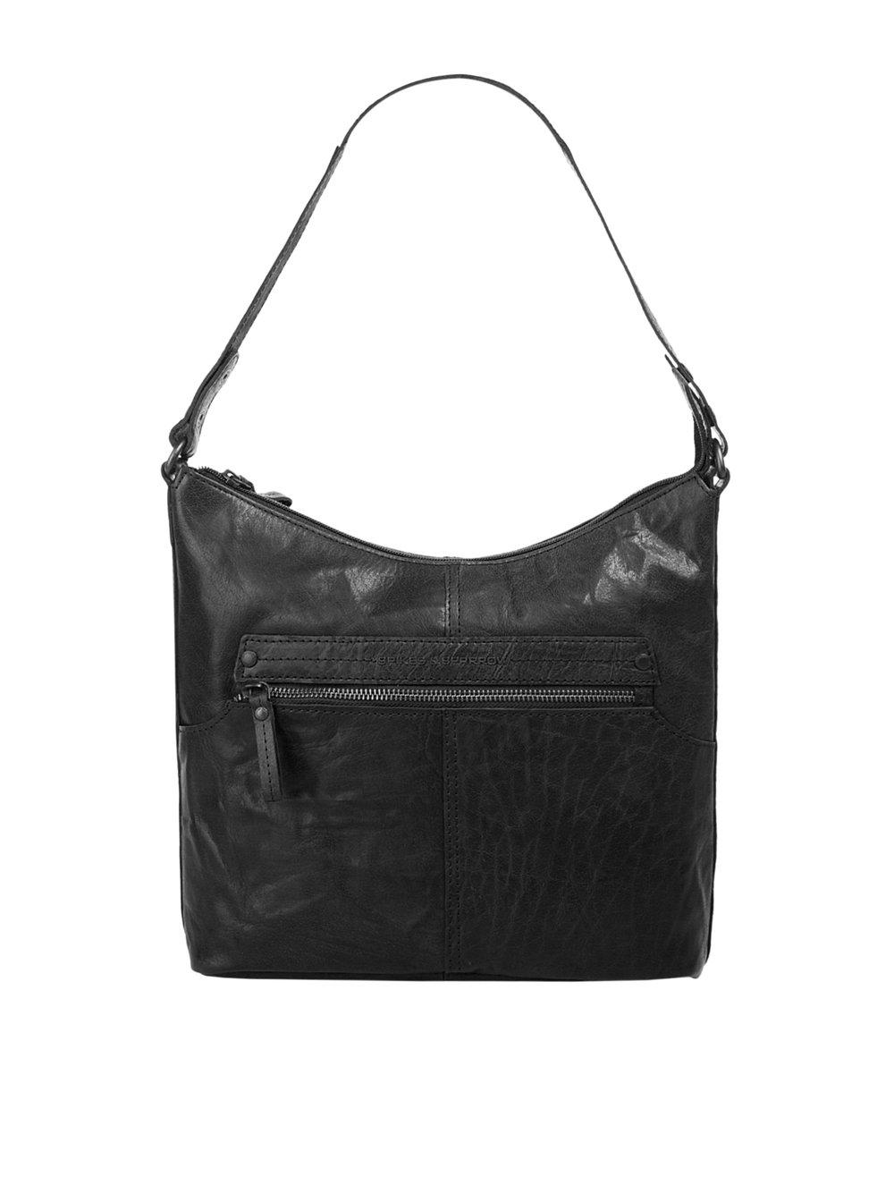 Spikes & Sparrow Shopper Damen Leder, schwarz von SPIKES & SPARROW