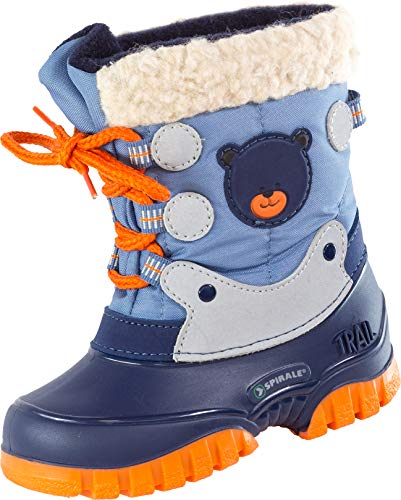 Spirale Unisex-Kinder Fabi Schneestiefel, Blau (Celeste 02319226), 30 EU von Spirale