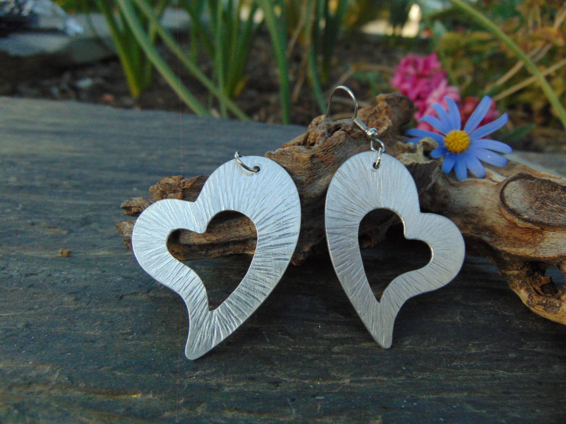 Herzohrringe von SPIRALIART